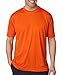 UltraClub Men's Cool & Dry Performance Interlock Crew T-Shirt