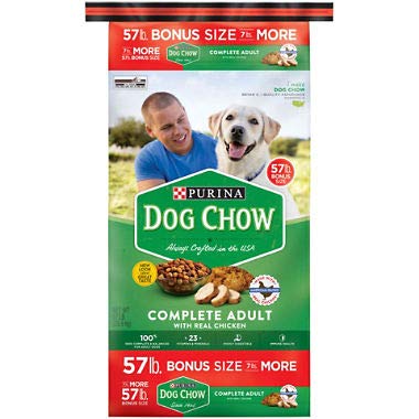 Purina Dog Chow Complete Adult Chicken Dry Dog Food REAL CHICKEN NEW (57 lbs.)