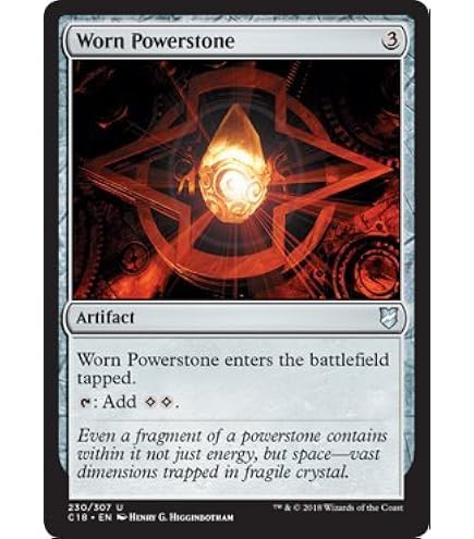 Wizards of the Coast - Magic: The Gathering - Mind Stone - Commander 2018 Collectible Card
