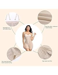 Fednon - Body moldeador de cintura alta para mujer