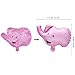 SUN-E Mini Animals Balloons Jungle Safari Animals Theme Birthday Party Decorations For Kids Children Hand caught balloon 12PCS In set
