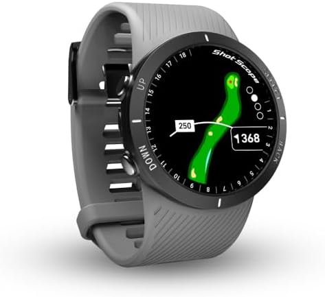 Shot Scope V5 GPS Watch, Shot Tracking, 36k+ Preloaded Courses, Full ...