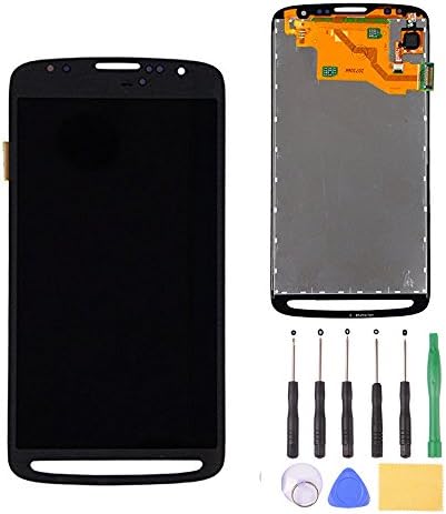 LSHtech LCD display Touch Screen Digitizer Assembly for Samsung Galaxy S4 Active i9295 i537 with free tools(Black)