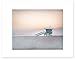 Lifeguard Tower Print (Matted Print, 8x10)
