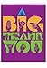 Jumbo Thank You Card w/Envelope 8.5 x 11 Inch - 'Big Signs' Greeting Card Featuring Colorful Letters and ASL Sign Language - Hand Gestures, Deaf or Hard of Hearing - Personalized Thanks J4974ATYG