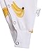 Kidsform Unisex Infant Baby Organic Rompers Footless Coverall Bodysuits Jumpsuit 3-24M banana 12-18M