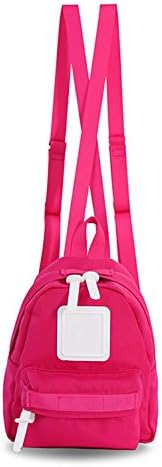 Mini Backpack For Women, Girls, Toddlers; Popular as a Purse, Diaper Bag, Miniature IPad or Daypack - Hot Pink