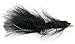 Flies Direct BH Woolly Bugger Black Assortment Trout Fishing Flies (1-Dozen)