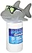 SWIMLINE HYDROTOOLS 87271 Shark Large Capacity Pool & Spa Chemical Dispenser | Compatible With Bromine & Chlorine Supports 1-3’’ Tablets | Adjustable For Customizable Flow Rate | Cost Effective