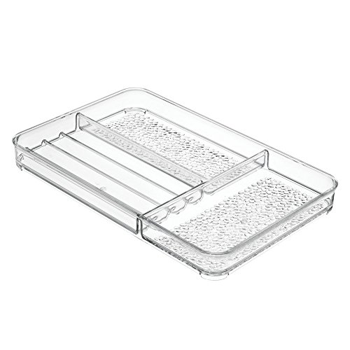 InterDesign Vanity Organizer, Vanity Tray, Clear LAVORIST
