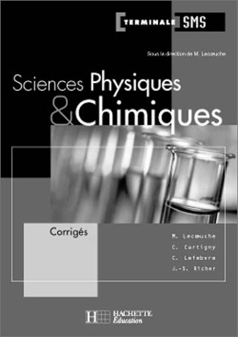 Sciences physiques & chimiques, terminale SMS