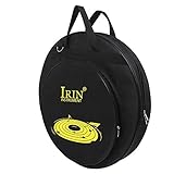 ammoon 21-Inch Cymbal Bag Backpack Three Pockets with Removable Divider Shoulder Strap