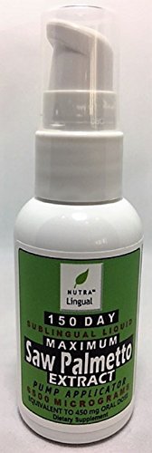 Maximum Saw Palmetto Extract—6500 mcg (Equivalent to 450 mg Oral Dose), Premium 150 DAY Sublingual Liquid Supplement for Rapid Absorption—Natural Prostate Health Support Maximum Saw Palmetto Extract—6500 mcg (Equivalent to 450 mg Oral Dose), Premium 150 DAY Sublingual Liquid Supplement for Rapid Absorption—Natural Prostate Health Support