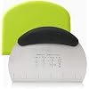 Deegschraper Cutter , RVS Deeg Schraper Gebak met Handvat en Meetschaal, Plastic Deeg Schraper Cutter voor…
