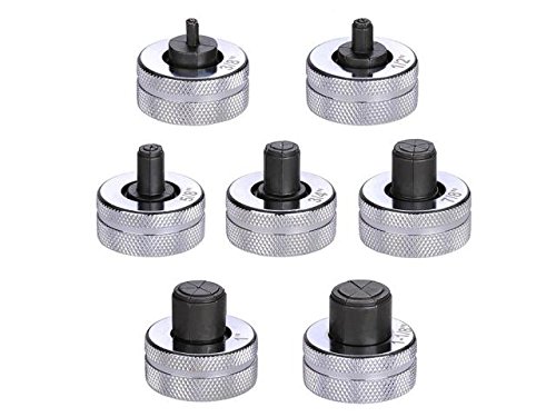 Iglobalbuy HVAC Airconditioner 7 Heads Tube Expander Swaging Plumbing Pipe Kit Copper Tubing Kit