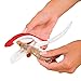 Zyliss Prawn & Shrimp Tool – 3-in-1 Deveiner, Sheller & Cutter with Scissor Action – Curved Point & Sharp Edge for Fast Shell Removal – Non-Slip Soft-Touch Handle – Kitchen Seafood Prep Tool