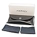 Aoron Polarized Oval Sunglasses with Mirrored Lens (Blue Mirrored)