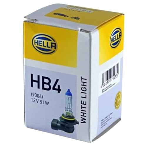 HELLA 8GH 223 498-171 Lámpara - HB4 - White light - 12V - 51W - Tipo de portalámpara: P22d - caja - Cant.: 1