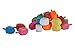 Judaica Super Mall 25 Medium Plastic Hanukkah Dreidels with English Instructions