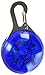 Monster Pets Safety Blinker Collar Light with Carabiner Clasp, Blue