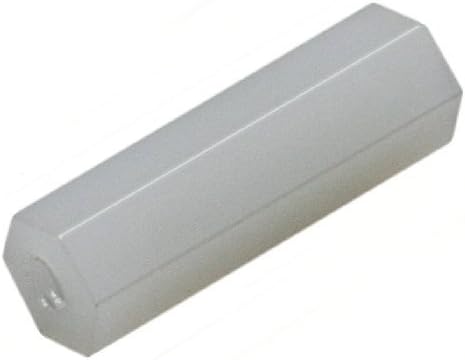 UNICORP MP435-M19-F16-M3 4.5MM Hex Female Threaded Standoff M3 Thd 18MM lg Nylon QTY-100