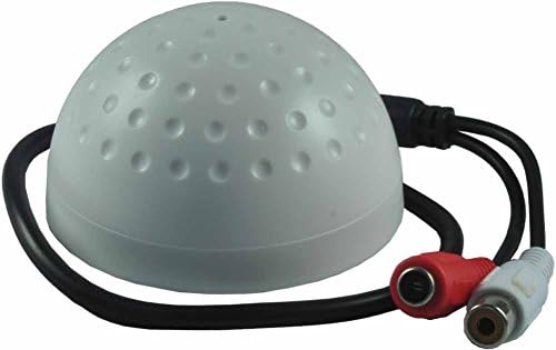 High Sensitive Pre-amp Audio Pickup Device Tiny Spy Microphone for Security Camera CCTV Surveillance System Sound Vioce Monitoring