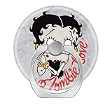 360 Rotation Cell Phone Ring Holder Stand,Finger Ring Grip Car Mount Hooks Smartphones Tablets-Zombie Love Betty boop Body Head
