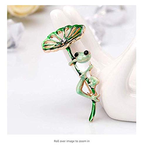 Tcplyn Enamel Lapel Pin Frog Brooch Pin Party Valentine Brooch Collar Jewelry Gift Durable and Useful