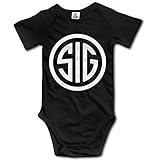 Classic Logo SIG SAUER Logo Funny Cute Baby Onesie Cute