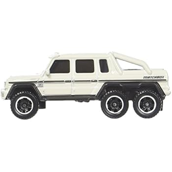 Matchbox 2017 Mercedes Benz G63 Amg 6x6 91125 White