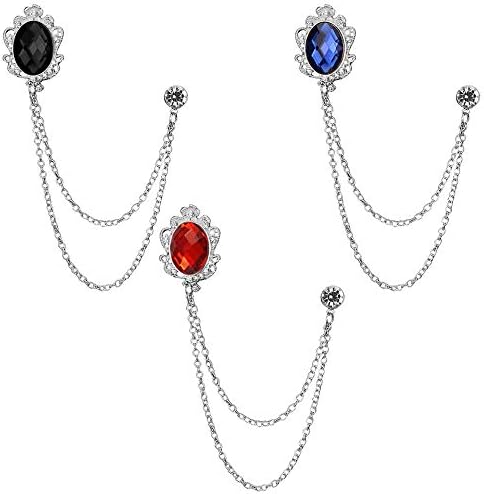 61fhiftxP+L._AC_UY300_.jpg 2 Pack‎ Men\'s Music Note Mark Brooch main image 2