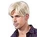 Blonde Short Wigs for Men Halloween Wig Trump Wig Man Male Blonde Wig