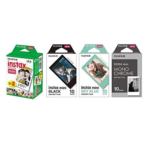 Instax Printer Fujifilm Instax Mini Instant Film 4-PACK BUNDLE SET
