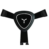 Noosy Universal Air Vent Cell Phone Car Mount Cradle Holder for iPhone Android Phone - Black
