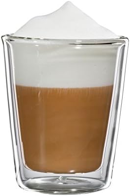 bloomix Milano C 102 – 200 g Double-Walled Thermal Cappuccino Glass [Set of 2
