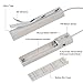 YOUKOYI Battery Powered LED Strip Lights Flexible Motion Sensor Closet Light for Cabinet/Cupord/Stairs, 4000k- 2 Pack