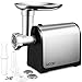 Aicok Electric Meat Grinder, Stainless Steel Meat Mincer & Sausage Stuffer, Heavy Duty Food Grinder Including Sausage Making Kit, Blade & Kubbe Attachment for Home Use &Commercial, ETL Approved