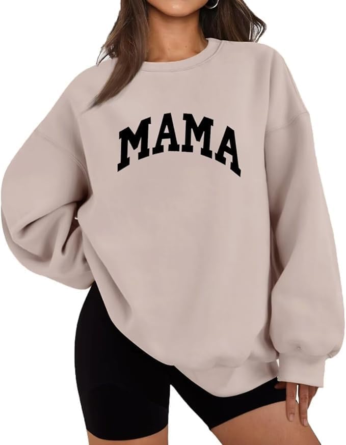 MYHALF Aunt Sweatshirt Cool Auntie Shirt: Women Oversized Auntie