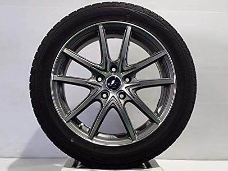 Amazon ダンロップ Dunlop 中古 スタッドレスタイヤ ホイールセット 4本セット 235 45r17 ダンロップ ウィンターマックスwm02 1770 42 5h114 3 ウェッズ レオニスラビア02 17インチ 中古 タイヤ 235 45 17 中古タイヤ タイヤ ホイールセット 車 バイク