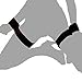 Women Bed Bondage Wrist and Handcuffs Strap---Pink（Same as picture）