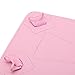 iRULU Leather USB Keyboard Case for 8-9 Inch Touch Screen Tablet with Buttons and Stand -Pink