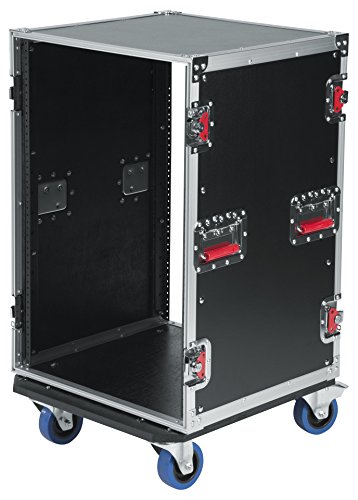 Gator 16U, Standard Audio Road Rack Case with Casters (G-TOUR 16U CAST)
