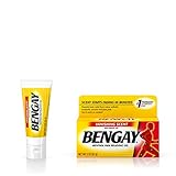 BenGay Menthol Pain Relieving Gel, Vanishing Scent, 2 oz (57 g)