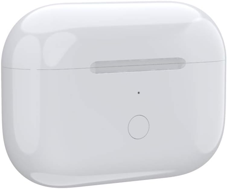 Wireless Charging Case Compatible with Air Pods Pro, Replacement Charger Case Cover Dock Station 660mah Capacity with Pairing Sync Button - Headphone Cases