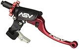 ASV Inventions CDC606PH-R C6 Red Universal Pro Perch Clutch Lever with Hot Start