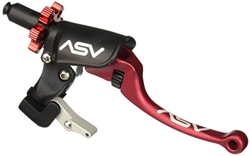 ASV Inventions CDC606PH-R C6 Red Universal Pro Perch Clutch Lever with Hot Start