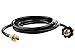 SHINESTAR 12-Foot Propane Hose Adapter for Mr Heater, Convert 1lb Small Appliances to 5-100lb Tank, Perfect for Buddy Heater, Coleman Grill and More