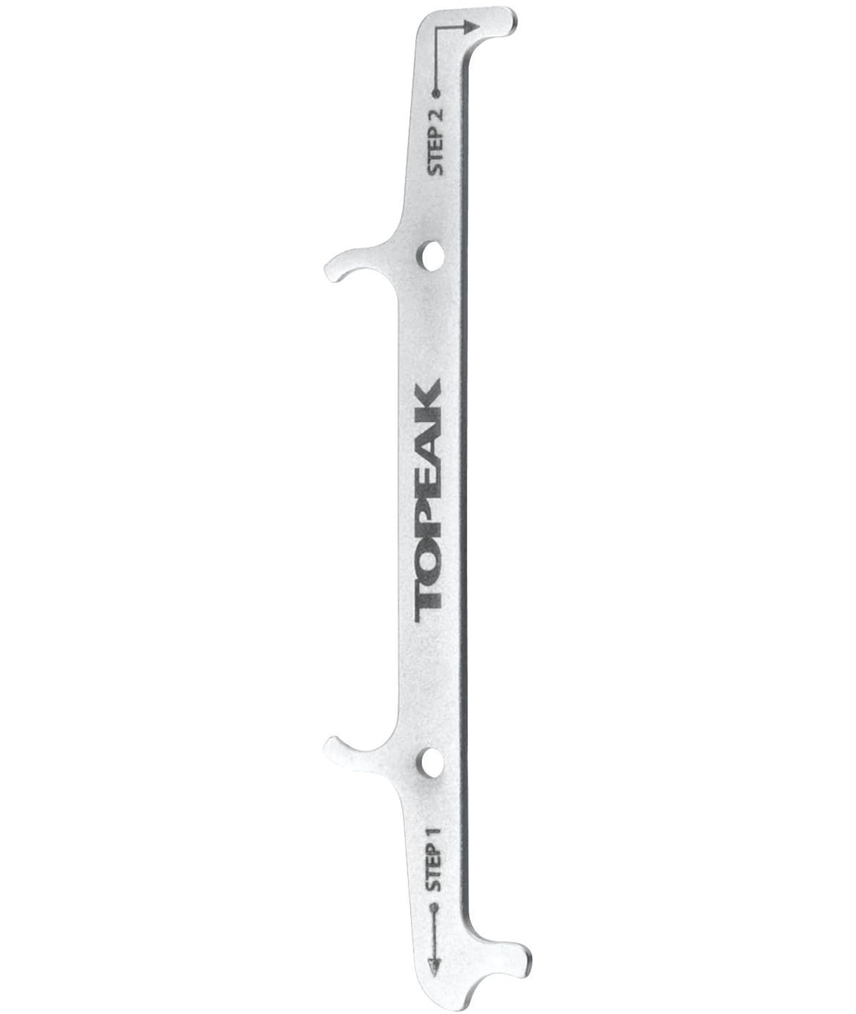 Topeak Chain Hook & Wear Indicator, Silver, Argentée