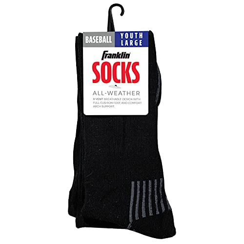 Franklin Sports YouthBaseball + Softball Socks NavyBaseball
