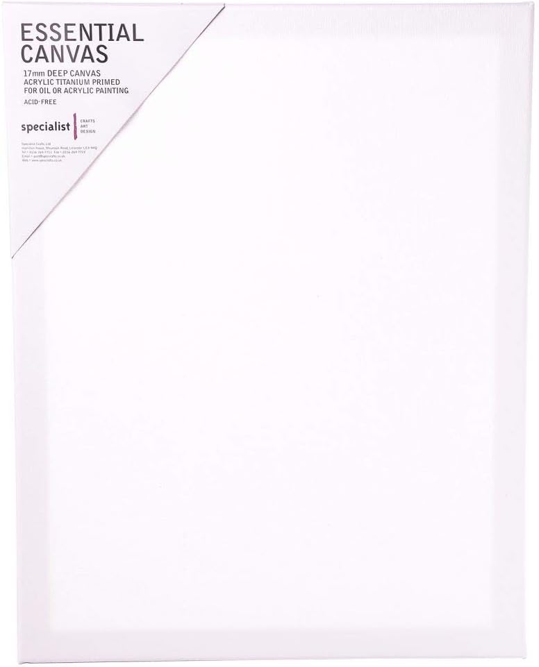 Specialist Crafts Essential Stretched Canvas 450 x 900mm